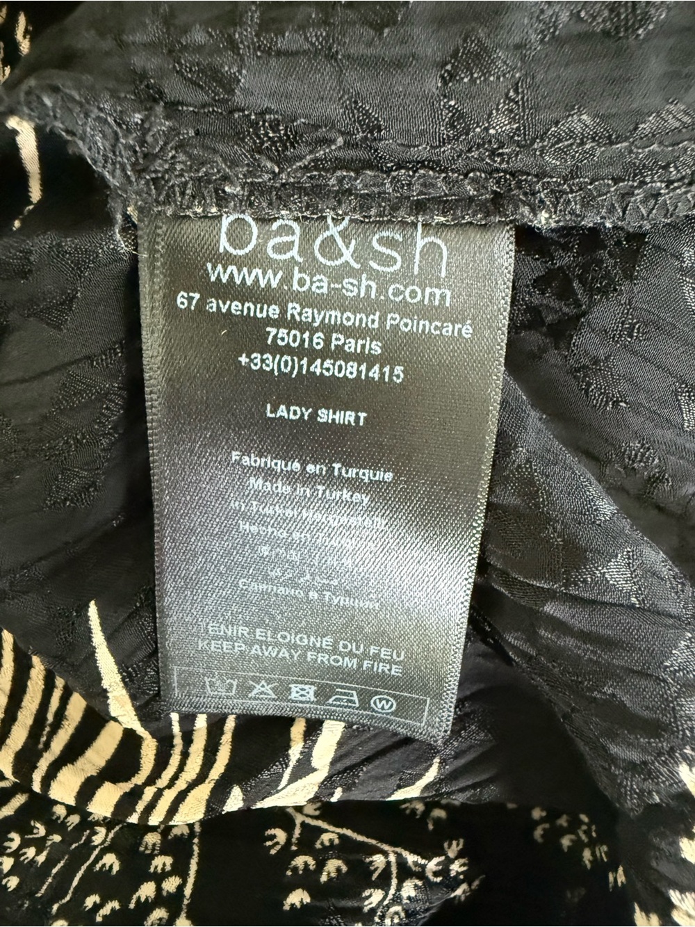 ba&sh Eda Ruffle Collared Blouse - Picture 13 of 15